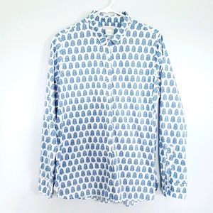 Garnett Hill blouse Sz M